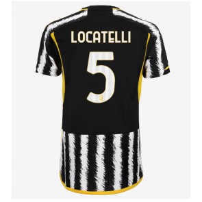 Juventus Manuel Locatelli #5 Hemmatröja Dam 2023-24 Kortärmad